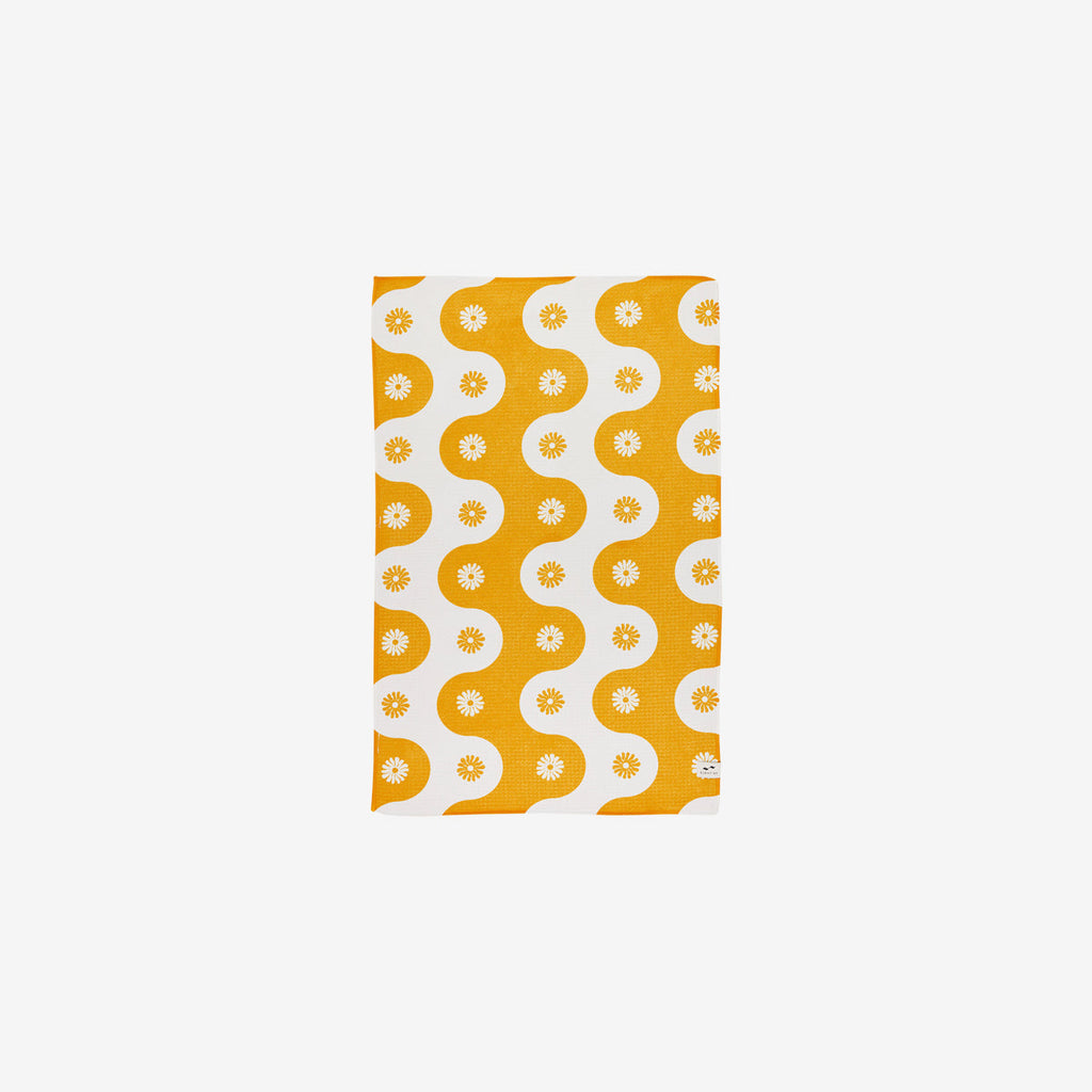 Botanical Waves Kitchen Towel