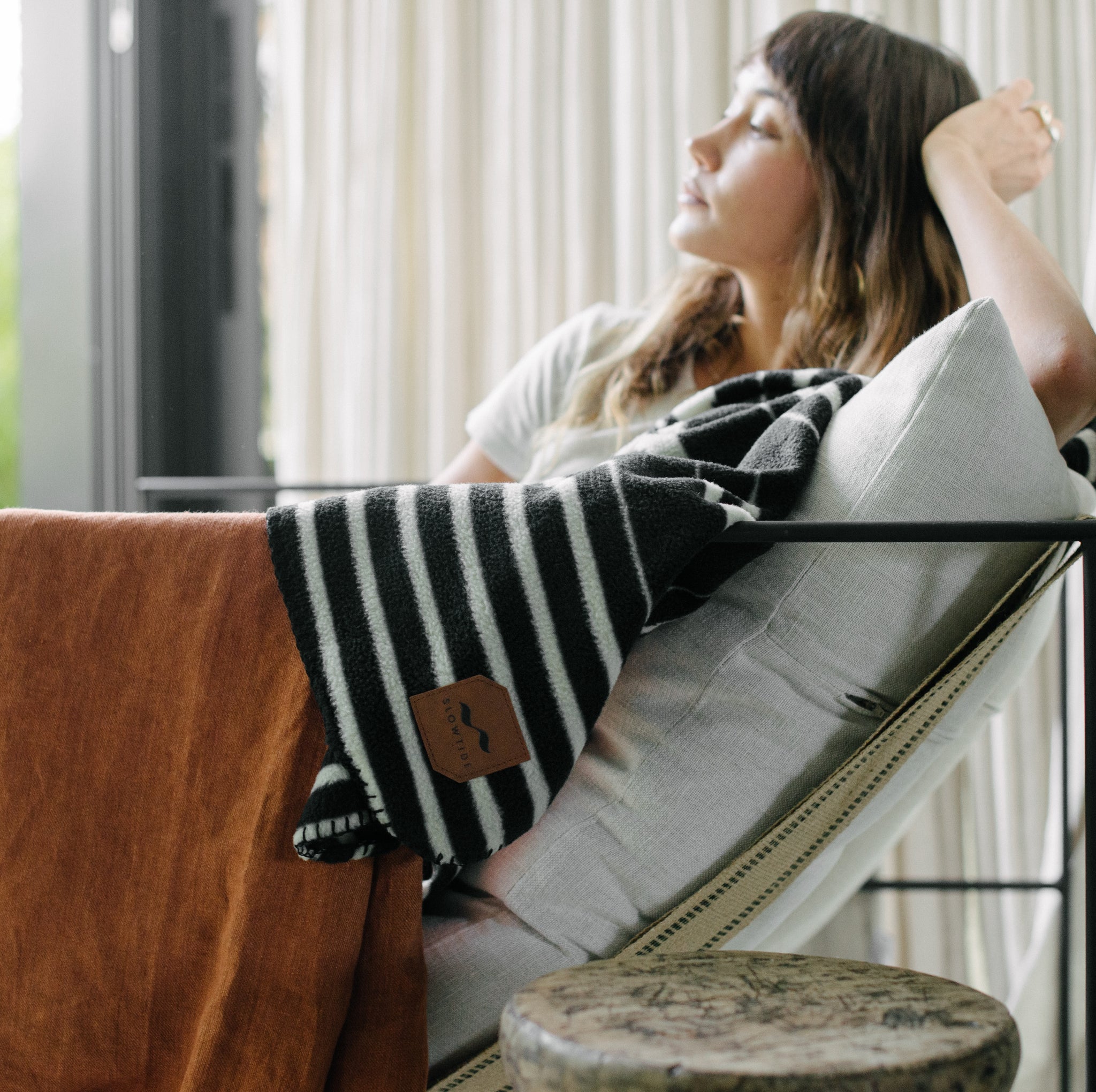 Hayden Fleece Blanket | Slowtide UK